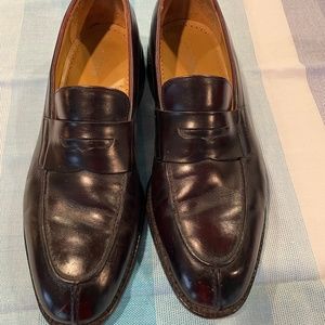 Johnston & Murphy Penny Loafer, Dark Cordovan in Color
